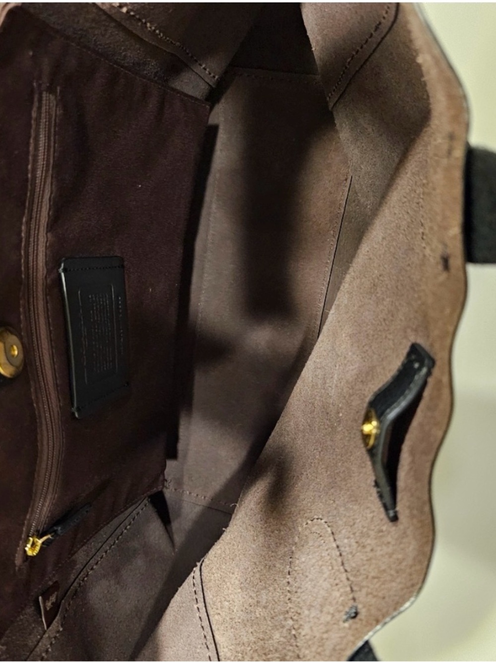 Coach Black Derby bag - Picture 4 of 10